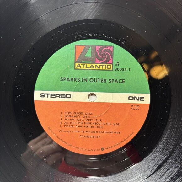 SPARKS IN OUTER SPACE VINYL LP - Picture 4 of 4